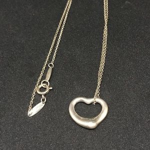 Tiffany's Open Heart Pendant